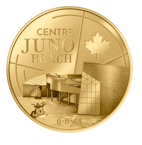 Monnaie de Paris Centre Juno Beach 6.6.44 - Nouvelle édition 2024