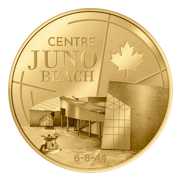 Monnaie de Paris Centre Juno Beach 6.6.44 - Nouvelle édition 2024