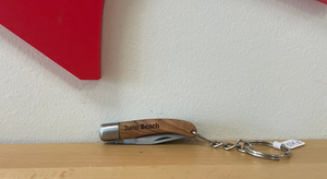 Petit couteau bois porte-clé