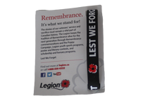 Load image into Gallery viewer, Souvenir legion bracelet - Lest we forget Poppies
