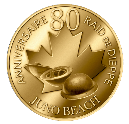 Monnaie de Paris - Version 2022 : Raid de Dieppe - Médaille souvenir